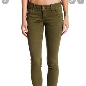 Never been worn Hudson Jeans Collin Flap Skinny Jeans in Ivy Forest- NWOT
